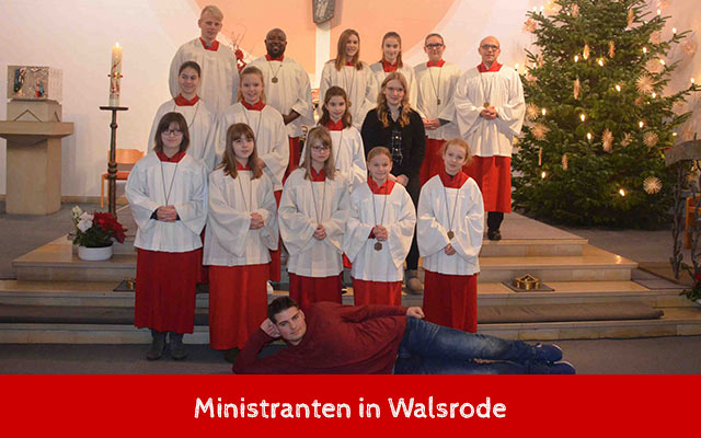 Ministranten in Walsrode
