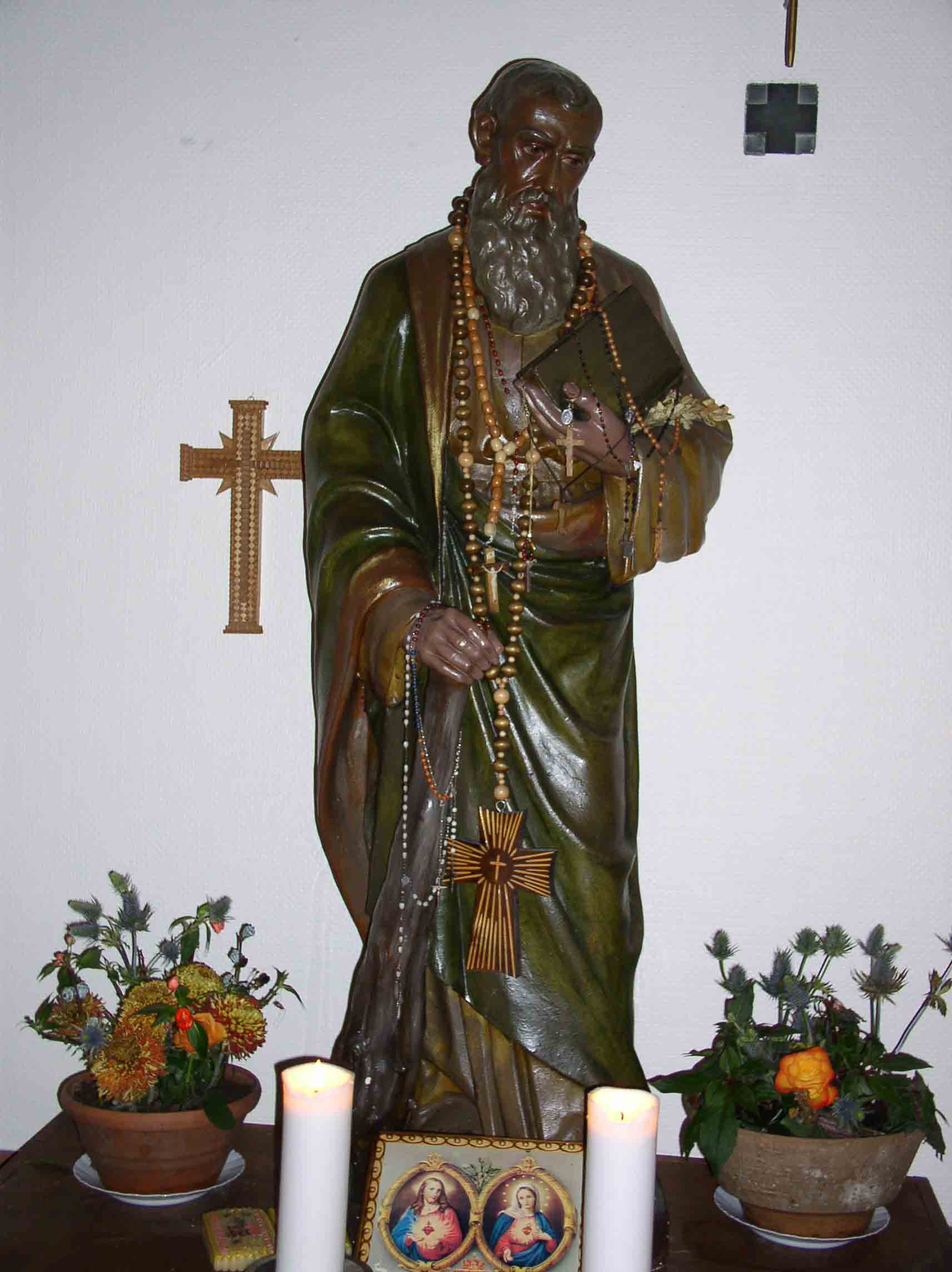 Die Judas Thaddäus Statue